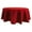 Red, variant on Green Tablecloth for Round Tables, 48-inch Round Table Cloths, Water & Stain Resistant Round Tablecloth for Circle Table, for Weddings, Banquets, Restaurants, Party, Dining Room, 121.92CM