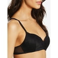thumbnail image 3 of Women's Maidenform DM7680 Pure Comfort Lace Push-Up Wireless Bra (Black 2X), 3 of 5
