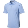 thumbnail image 2 of TGW Men's Collar Trim Solid Golf Polo Shirt for Golfing Light Blue Xl, 2 of 2