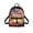 250 Years Of Freedom, variant on HELLHERO Glowing Wolf Pattern Travel Shoulder Bags Easy to Carry Mini Backpack for Outing Hiking, Polyester Smooth Zipper Small Backpack