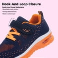 thumbnail image 5 of JOYFON Kids Shoes for Boys Girls Children Tennis Sports Athletic School Running Sneakers OrangeBlue Little Kids Size 11.5, 5 of 6