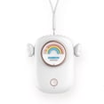 thumbnail image 1 of Bearachild Ventilador portátil Recargable de mano Refrigerador personal de viaje Manos libres Oficina Deportes al aire libre Dispositivo de enfriamiento Electrodomésticos Blanco Bearachild HA063427-01, 1 of 6