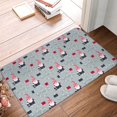 thumbnail image 5 of Haiem Christmas Gnome 1 Front Door Mat Indoor Outdoor Entrance, Waterproof All-Season, All-Weather Doormat, Durable Flannel Fabric, Fade Resistant, Low Profile, 16x24in, 5 of 8