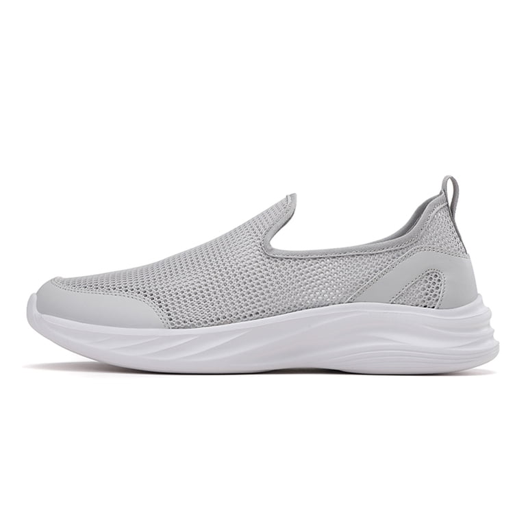 Men’s Running Walking Trainers Jogging Athletic Comfortable Light Gray Shoes Caqnni Mens Athletic Running Tennis Shoes Sport Gym Jogging  main image 4