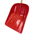 thumbnail image 3 of Emsco Bigfoot Poly Super Snow Scoop Red Extra Deep Shovel with 14" Handle, 3 of 5