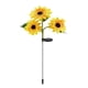 thumbnail image 1 of Lámpara solar de girasol para exteriores, patio, villa, balcón, jardín, simulación de girasol, inserto decorativo para suelo, luz nocturna para césped, 1 of 5