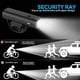 thumbnail image 4 of Juego de luces para bicicleta (delantera y trasera), luces LED para bicicleta, 2 modos de iluminación, recargables por USB, resistentes al agua, 400 lúmenes, 4 of 5