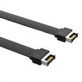 thumbnail image 3 of Cable Deflector USB3.1 19PIN/TYPE-E una TYPE-C Chasis Madre Frontal C Bit PCI Cable Plano Corto de 10 Gbps A-80 Cm, 3 of 5