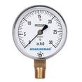 thumbnail image 1 of Manómetro de Baja Presión Measureman 2-1/2 Pulgadas Ajustable con Soporte Inferior NPT de 1/4 Pulgad, 1 of 8