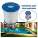 thumbnail image 4 of 6 Piezas De Cartuchos De Filtro De Piscina Tipo H Filtro De Piscina De Repuesto Para Limpiador De Bomba De Filtro De Piscina, 4 of 5