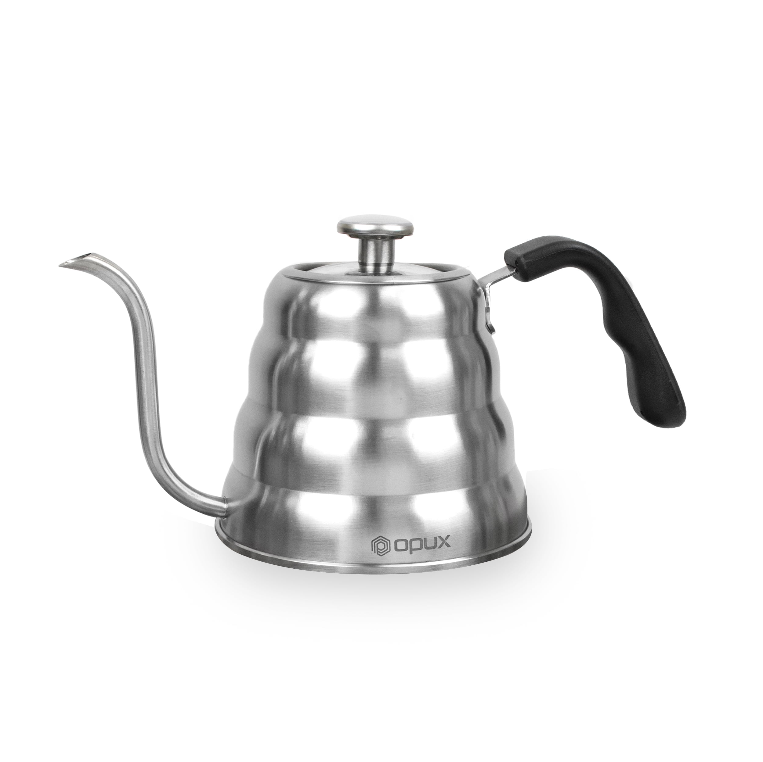 OPUX Gooseneck Pour Over Coffee Kettle with Thermometer Stainless