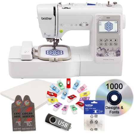 Brother SE600 Embroidery and Sewing Machine with $199 Free Bonus Bundle