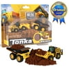 Tonka - Metal Movers Combo Pack - Mighty Dump Truck 2 and Front Loader