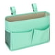 thumbnail image 2 of Bolsa de almacenamiento para mesita de noche, organizador colgante de tela de gran capacidad para dormitorio, litera superior, soporte para teléfono móvil, diseño de múltiples bolsillos, material de, 2 of 5