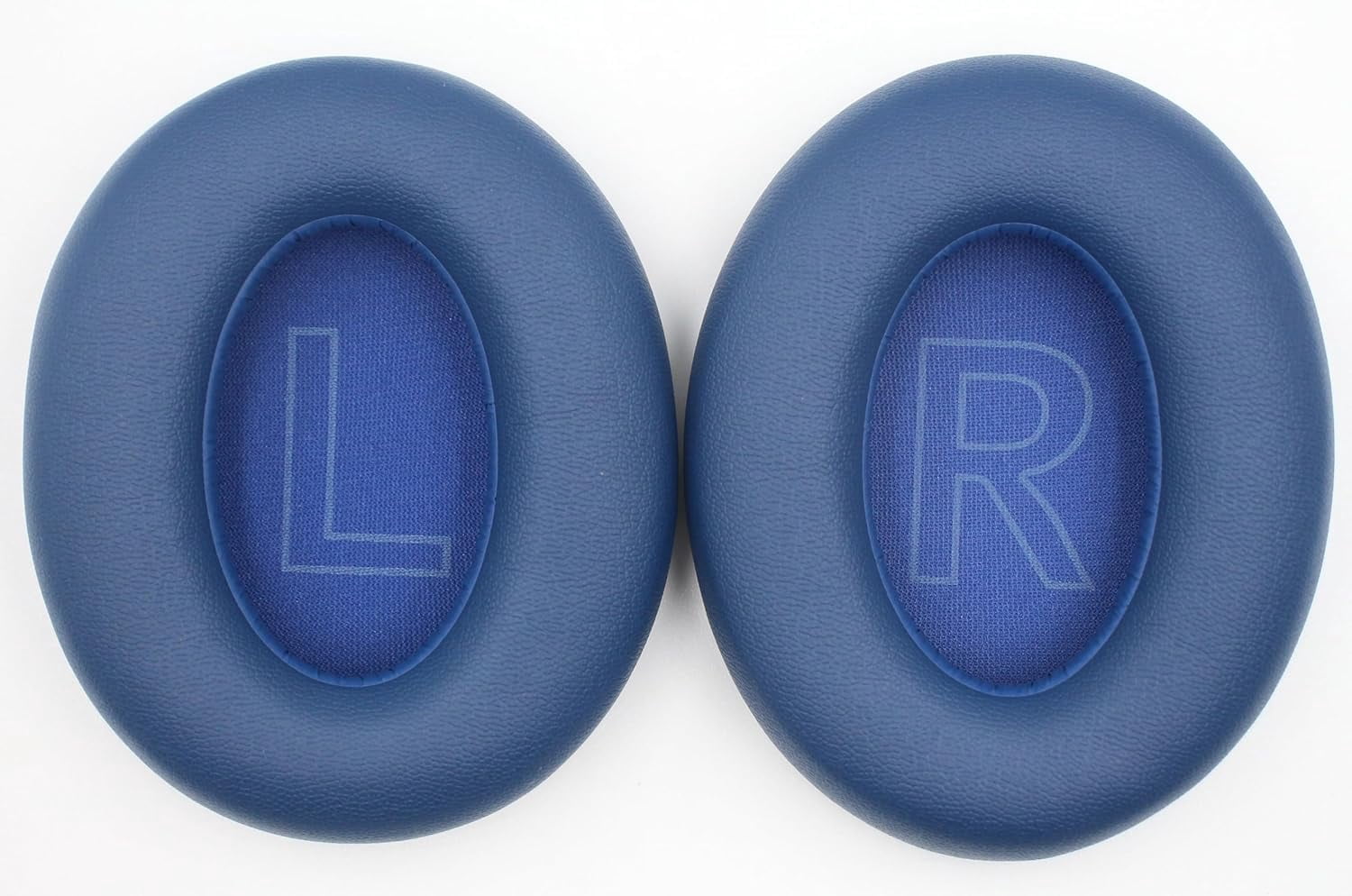 HRTGFD-Replacement Soundcore Life Q20 Ear Pads Compatible with Anker Soundcore Life Q20 / Q20 BT Headphones, Made of Protein Leather Resilient Sponge, Replacement Ear Pad Repair Accessories (Blue)