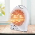 thumbnail image 1 of Calefactor eléctrico con ventilador Calefactor silencioso de bajo consumo Calefactor portátil de 2000 W para habitaciones de hasta 20 m² Calefactor eléctrico Radiador móvil ANGGREK Otros, 1 of 8