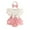 ZF-Red, variant on Wxirdiow Baby Girl Summer Outfits Baby Girl Clothes Newborn Infant Outfit Ruffle Romper and Short Pants Clothing Sets for Summer Spring Pink Size,0-3 Months
