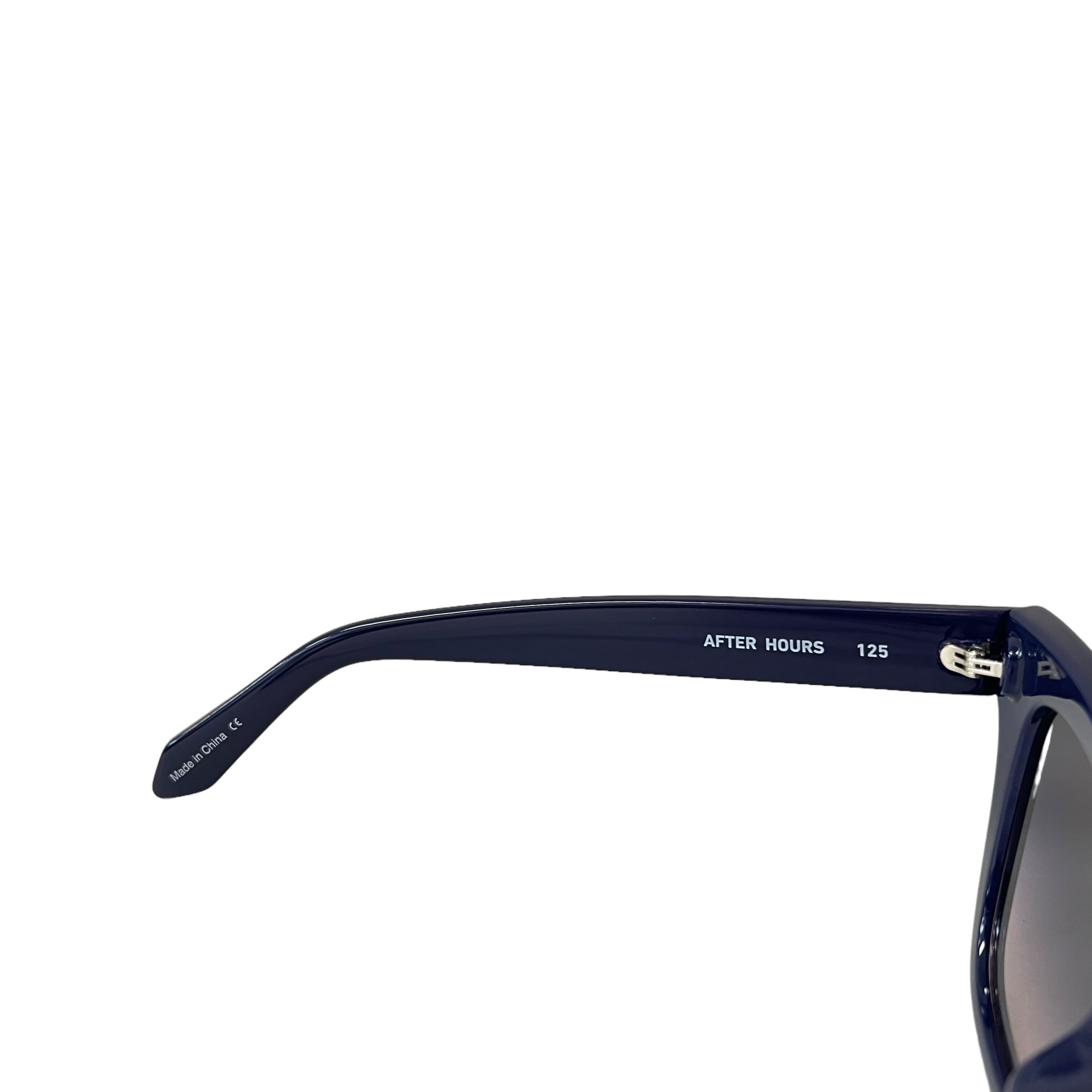 Quay After Hours Polarized Sunglasses, Square Navy Pink Fade  display picture 1