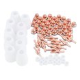 thumbnail image 2 of Rdeghly 75Pcs Welding Nozzle Ceramic Contact Tip For ‑40/PT‑31 Cutting Torch, 2 of 8