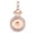 DZ292, variant on Rose Gold Drill Snap Pendant Keychain Fit 18mm Snap Button Jewelry Making DIY -DZ294