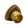 thumbnail image 2 of Boat Shaft Coupler | 1 3/4 Inch Brass, 2 of 2