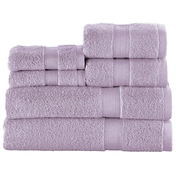 Zero Twist Luxury Bath Towel Set Hotel Quality Style Set Of 6 For