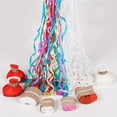 thumbnail image 6 of Streamer Popper Hand Throw Paper Cracker 30 Stripes Confetti Decor for Party Home Pull Ring Colorful, 6 of 8
