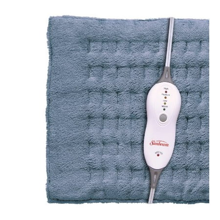 Sunbeam 938-511 Electric Mattress Pad - King Size - 2 Hour (Automactic Shut Off) - 4 Heat Settings - Jarden 000938-511-000