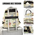 thumbnail image 3 of FORMRS Mini Backpack Purse for Women Quilted Travel Daypack Casual Shoulder Bag, Birds with Strawberries, 3 of 7