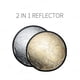 thumbnail image 5 of 30cm Portátil Redondo y Plata Dos-en-Reflector Mini Fotografía Ing Foto Placa Suplementaria, 5 of 5