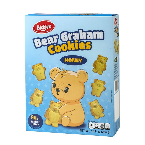 BICKIES BEAR GRAHAM COOKIES HONEY 10 OZ