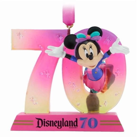 Minnie Mouse Figural Ornament – Disneyland 70th Anniversary