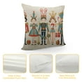 thumbnail image 4 of GOSMITH Merry Christmas Throw Pillow Cover Nutcracker Christmas Decor Winter Holiday Party Cushion Case Decoration for Sofa Couch, 4 of 5