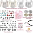 thumbnail image 3 of Kit de manualidades para hacer pulseras, collares, pendientes, manualidades y bisutería, 3 of 5