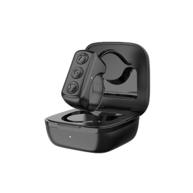 Bluetooth Page Turner, Wireless Remote Control for Phone Camera Shutter, 10M Range Ergonomic Selfie Button with USB Cable