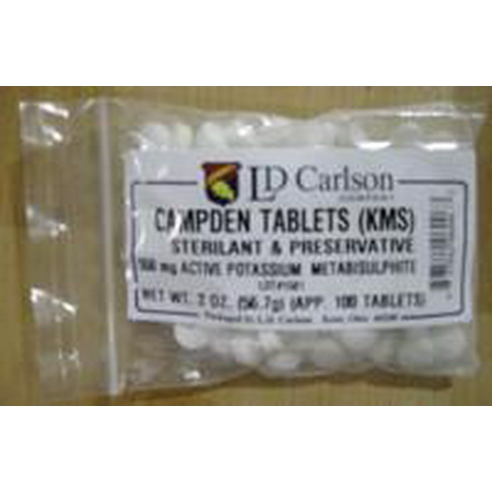 Campden Tablets Potassium Metabisulfite