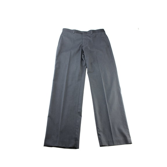 Calvin Klein Grey Stepweave Dress Pants 33W-32L