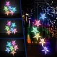 thumbnail image 5 of Campanas de viento solares con estrellas LED que cambian de color, regalo, portátil, impermeable, móvil, estrellas románticas, campanillas de viento con estrellas solares LED, luces de campanas de viento, regalos para mamá, festival, patio, jardín, decoración al aire libre oso de fresa Electrónica, 5 of 5
