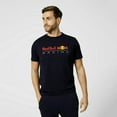 thumbnail image 4 of Red Bull Racing F1 Men's Large Logo T-Shirt - Navy/White/Orange, 4 of 12