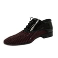 thumbnail image 4 of Men's GENIO Patent Leather, Red Sole Shoes Turkey 120198641 Black Red Stones, 4 of 9