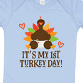 thumbnail image 4 of Inktastic 1st Turkey Day Thanksgiving Boys or Girls Baby Bodysuit, 4 of 5