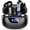 Full BLACK, variant on Sleep Earbuds Bluetooth 5.4 in Ear Smart Touch Screen Headphones, 48H Noise Cancelling Ear Buds with 5 EQ Modes, Mini Wireless Headphones Small Design for Side Sleepers, Clear Calls Earphones, IPX7