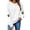 001_White, variant on Womens Long Sleeve Graphic Sweatshirt Spooky Season Funny Skeleton Hand Long Sleeve Graphic Crewneck Tops Pullover Sweaters