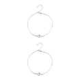 thumbnail image 1 of Sonducket Tobillera elegante aleación ajustable elegante con diamantes de imitación accesorio de moda de tobillo cadenas de pie para mujer plata Type2 NO2 Sonducket CBP253322, 1 of 6