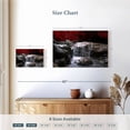 thumbnail image 4 of Elephant Stock Red Forest Waterfall Wall Art - Horizontal Canvas Wall Art - Living Room Wall Decor - Photography Nature Canvas - Brown And Red Decor - 12" x 8", 4 of 8