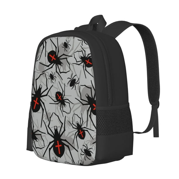 Balery Spiders Mochila para hombre y mujer - Tela Oxford 600D resistente - Gran capacidad, resistente al agua, ideal para la escuela, viajes y senderismo