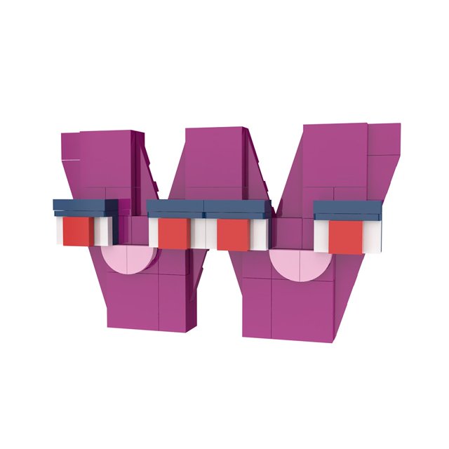 MesaSe Alphabet Building Block Set 26 Alphabet Legend Building Block Model Educational Letters Lore ABC Learning Toys Fun Filled Alphabet Knowledge Building Blocks Model (951 Pcs)