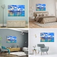 thumbnail image 3 of Cuadro Decorativo Mar Agua Bajo El Cielo Canvas Revolution  Cuadro 90 x 60 cm, 3 of 5