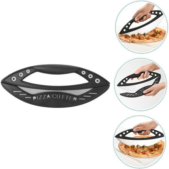 Pizza Cutter Wheel,Oxo Pizza Cutter,Pizza Wheel,With Blade Cover,Stainless Steel Pizza Knife Slicer,Dishwasher Safe,For Quesadillas,Flat Breads,Brownies,Pizza,Cheese,Pasta,Vegetables,Cake