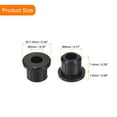 thumbnail image 2 of Uxcell 16Pack Grommets de Silicona de 5/16" con Agujero de Perforación, Tapón de Agujero de Sombrero Superior de 3/16", 2 of 6